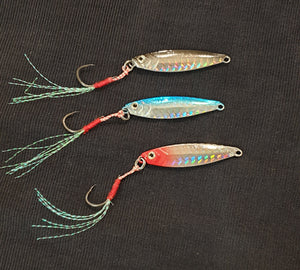 10g knife jigs 10 pack