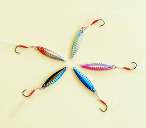 10g knife jigs 10 pack