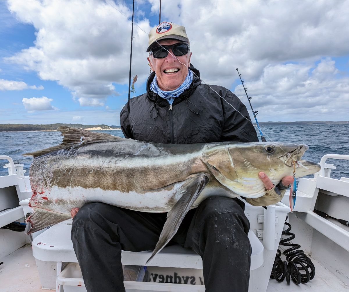 Downrigging Cobia fishing report