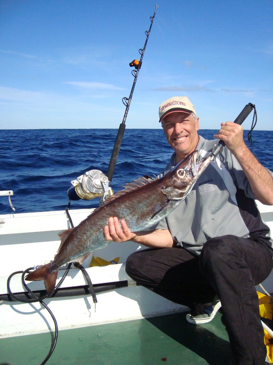 Deep-drop fishing setup used in more than 400 metres of water at Browns Mountain off Sydney