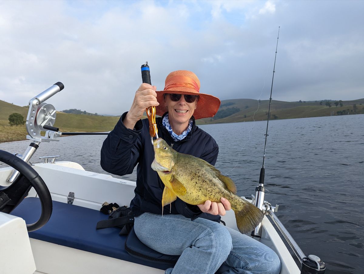 Downrigging Bass - the deadly new technique fishing photo 5