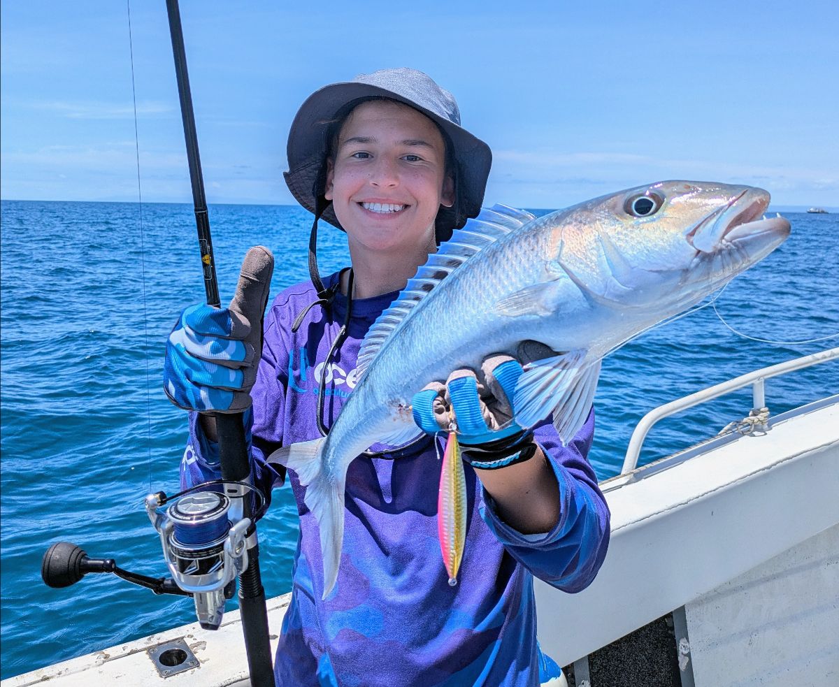 Jiggin' the Great Barrier Reef fishing photo 4