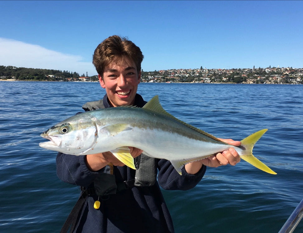 Light equals Squid equals Kingfish fishing photo 2