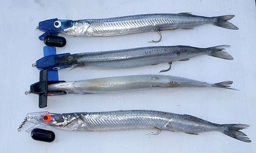 Live Bait Mackerel Lure Rig 40g TT Lures Bait Trolling Rig With X