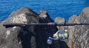 The seabass rod at Norfolk Island